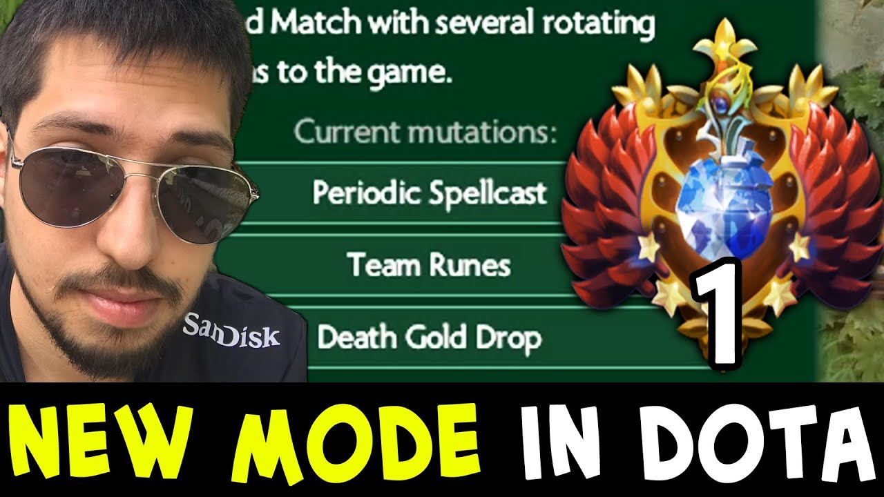 НОВЫЙ РЕЖИМ ИГРЫ в ДОТЕ Mutation — ТОП-1 РАНГ w33 в БОЕВОМ ПРОПУСКЕ TI8