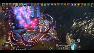 [PoE 3.27 Keepers] Blade Vortex Elementalist Herald Stacking - T16.5 Map Beach