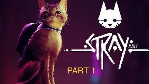 STRAY PS5 Gameplay Walkthrough Part 1 Full Game [4k 60FPS] - No commentary