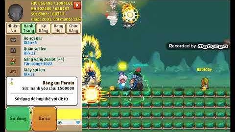 Ngọc Rồng Online octieusoon mở capsule vàng và rương gỗ c11 nhần đồ víp part 7