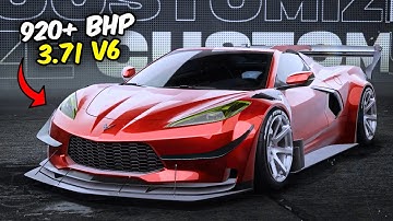 Need for Speed Unbound: 920+ BHP Chevrolet Corvette C8 Convertible Customization | Max Build S+