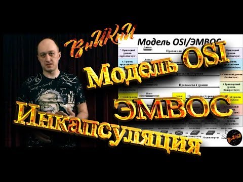 Видео: Что такое модель OSI (ЭМВОС)? Как на её основе работают компьютерные сети? Инкапсуляция данных.