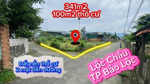 [ Đã Bán] Lô góc 2 mặt tiền giá rẻ Ngô Tất Tố, Lộc Châu, Tp Bảo Lộc, Lâm Đồng#datbaoloc #bdsbaoloc