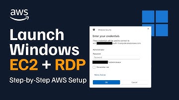 How to Launch Windows EC2 Instance on AWS (2025)? | Connect via RDP | Full Demo for Beginners