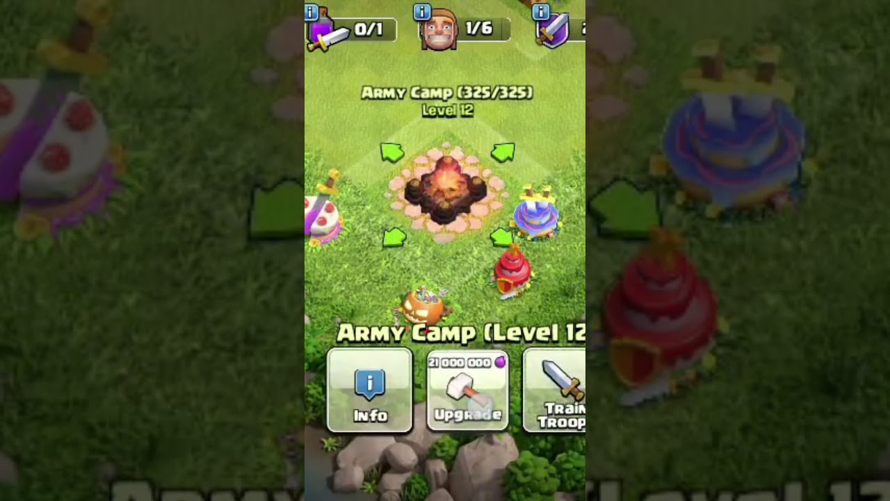 Army Camp Level 13 upgrade Started in CoC / CoC / 