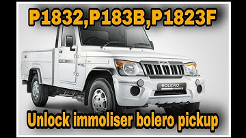 P183F, P1832, P183B|| Trouble code bolerpickup || Lauch 431 pro|| Unlock (ECU)