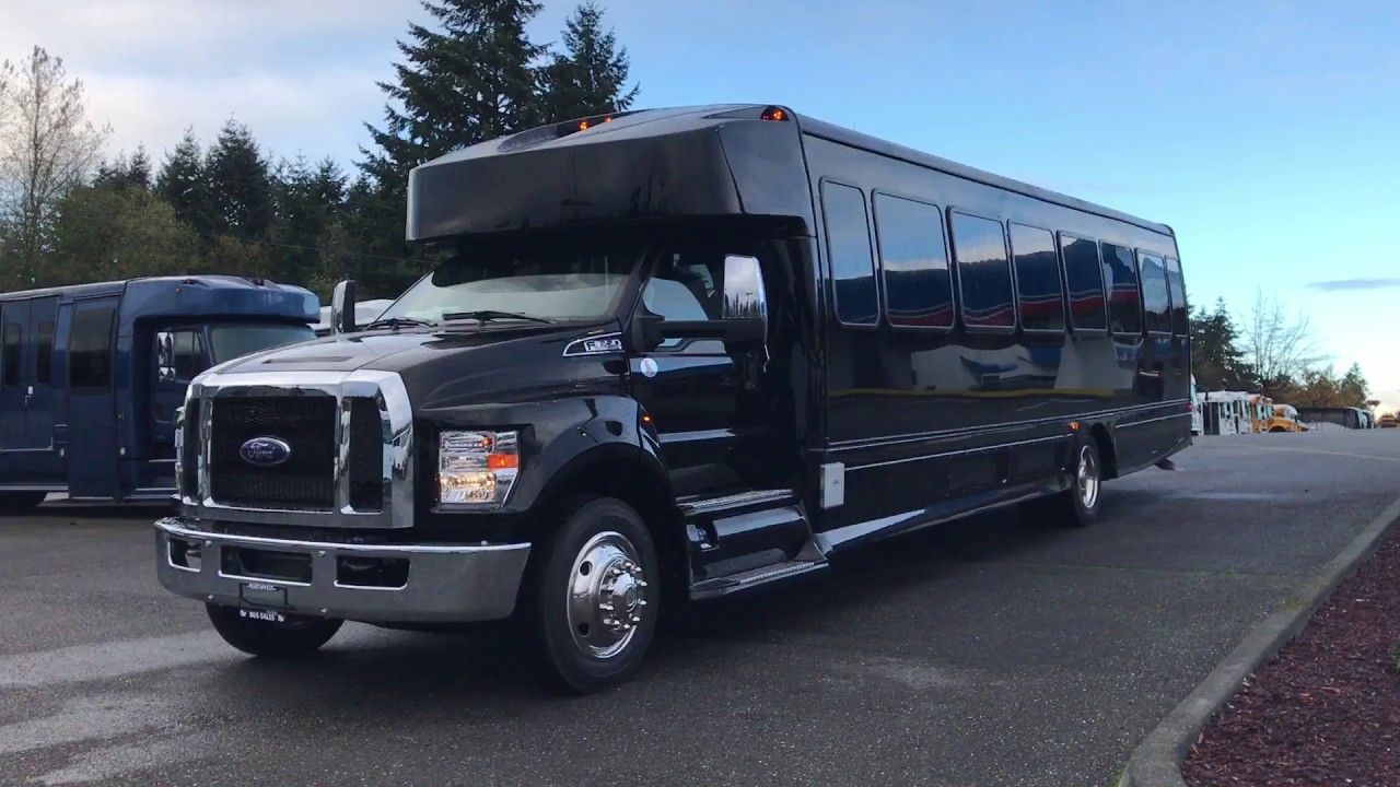 Nw Bus Sales All New 2017 Ford F650 Xlt 44 Passenger Executive S02421
