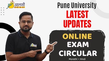 ONLINE EXAM CIRCULAR | Latest Updates | Pune University | #SPPU | Aalsi Engineer | Rounak Sir