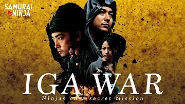 Full movie | Iga War: Ninjas on a secret mission | samurai action drama