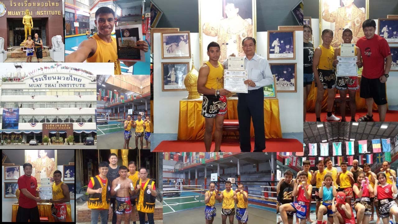 Perjuangan Master Fardin Belajar di Muaythai Institute Rangsit Thailand ...