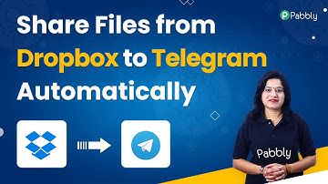 Share Files from Dropbox to Telegram Automatically - Dropbox Telegram Automation