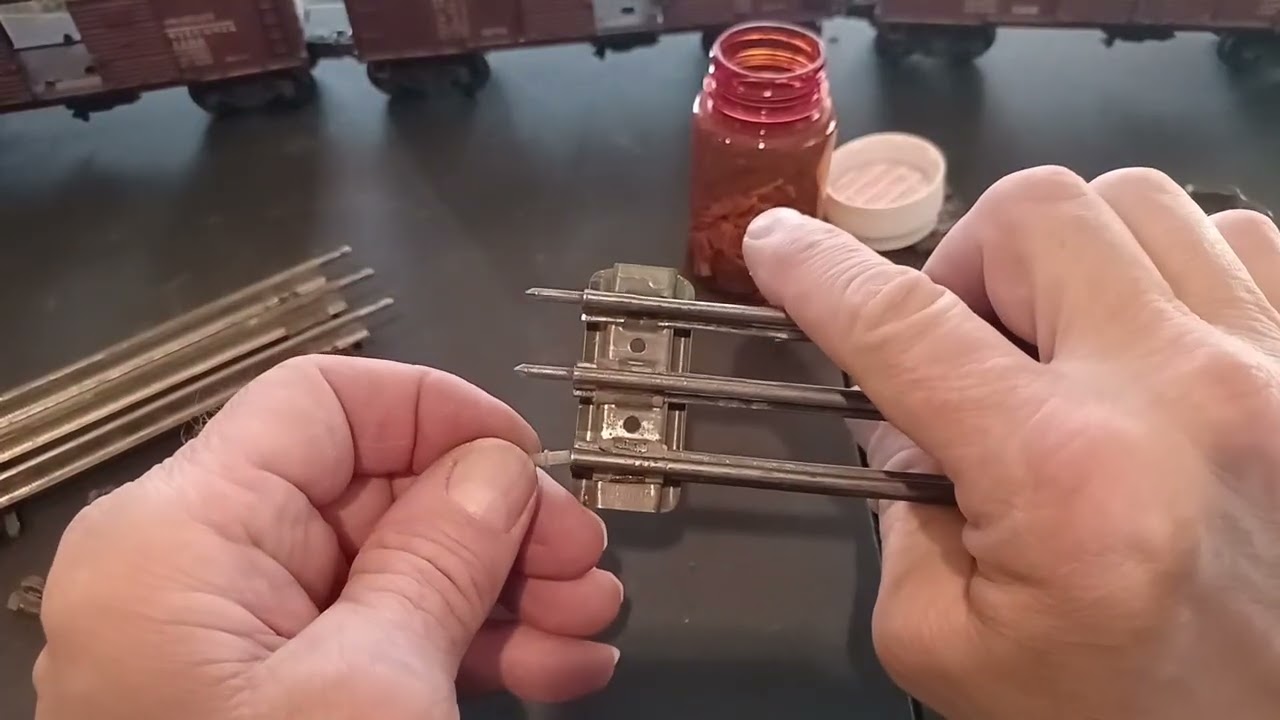 Ещё несколько трюков с рельсами Lionel. Исключаем 153c и 140.