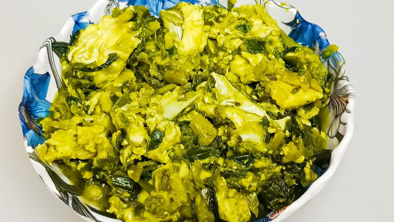 Piyaz ki Patti Anda Bhurji Recipe|Spring Onion Egg Bhurji Recipe 