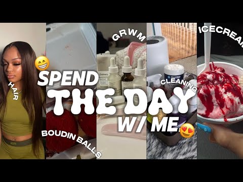 Vl G Spend The Day With Me Grwm Food Cleaning Hair