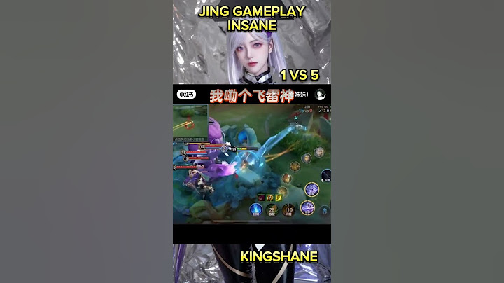 JING GAMEPLAY INSANE 1 VS 5 - HONOR OF KINGS #honorofkings  #honorofkingsindonesia