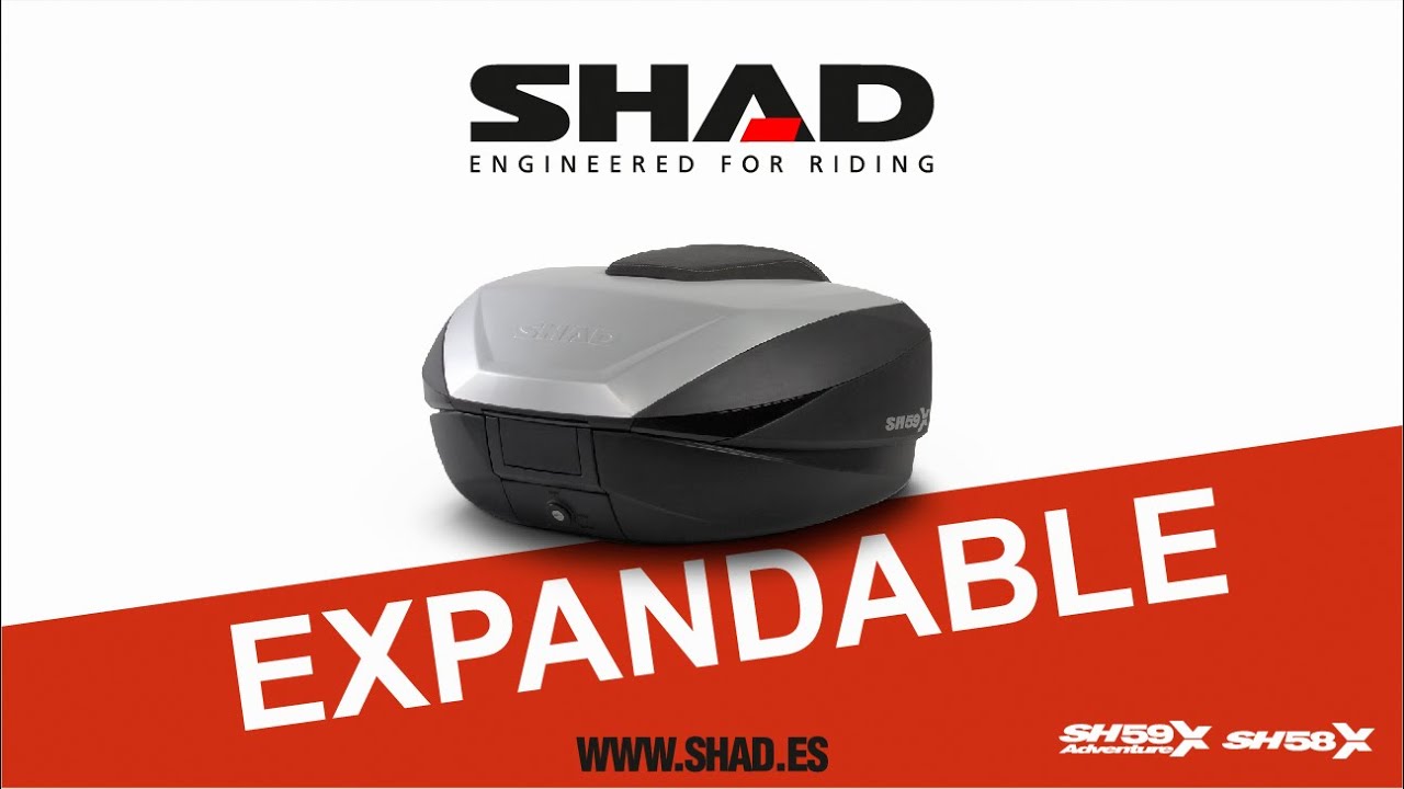 Bauletto Espandibile Shad SH59X – Moto Adventure