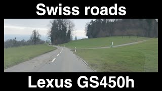 Swiss roads - Lexus GS450h drive