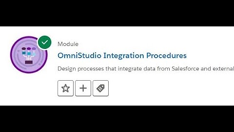 OmniStudio Integration Procedures  Trailhead Answers #24 #21_02_2023