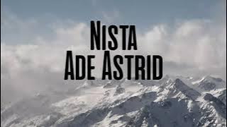 Ade Astrid karaoke | lirik lagu nista