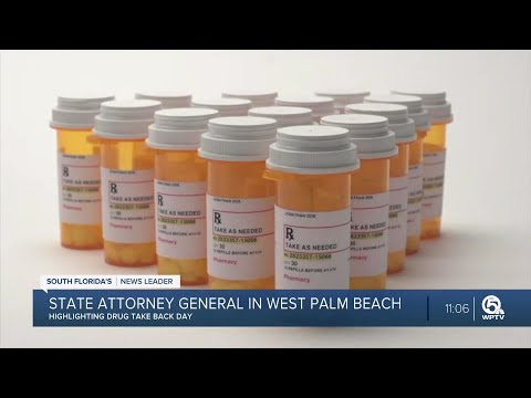 AG Ashley Moody urges Floridians to join in Drug Take Back Day