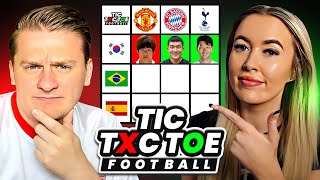 FOOTBALL TIC TAC TOE Vs @ShaunaGames