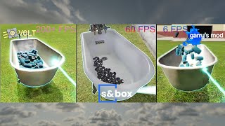 Garry's Mod vs VPhysics Volt vs S&box Полное Сравнение!