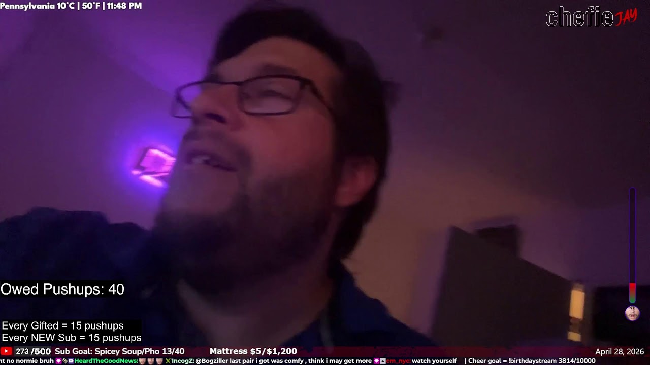 🔴LIVE NOW!🔴 Food Prep? Some cleaning? Nontent? |  LIVE CHAT ON Twitch.tv/Chefiejay