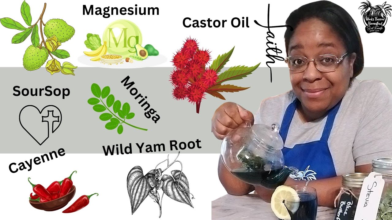Must-Have Apothecary Herbs: Castor Oil, Cayenne Pepper, Soursop - YouTube