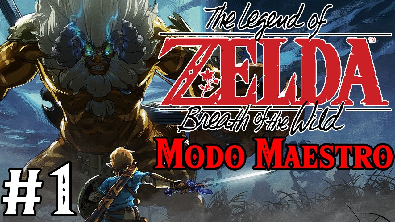 ZELDA BREATH OF THE WILD MODO MAESTRO #1 - EMPIEZA EL RETO DEFINITIVO