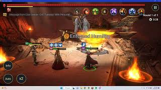 Nogdar One Shot NEW RAID Shadow Legends  BOSS - Sand Devil's Necropolis STAGE 25 screenshot 5