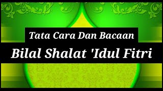 Bilal Shalat 'Idul Fitri