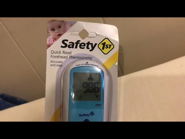 Safety 1ˢᵗ Quick Read Forehead Thermometer, Arctic