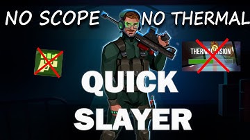 Art of Precision: A No Scope, No Thermal Quick Slayer!