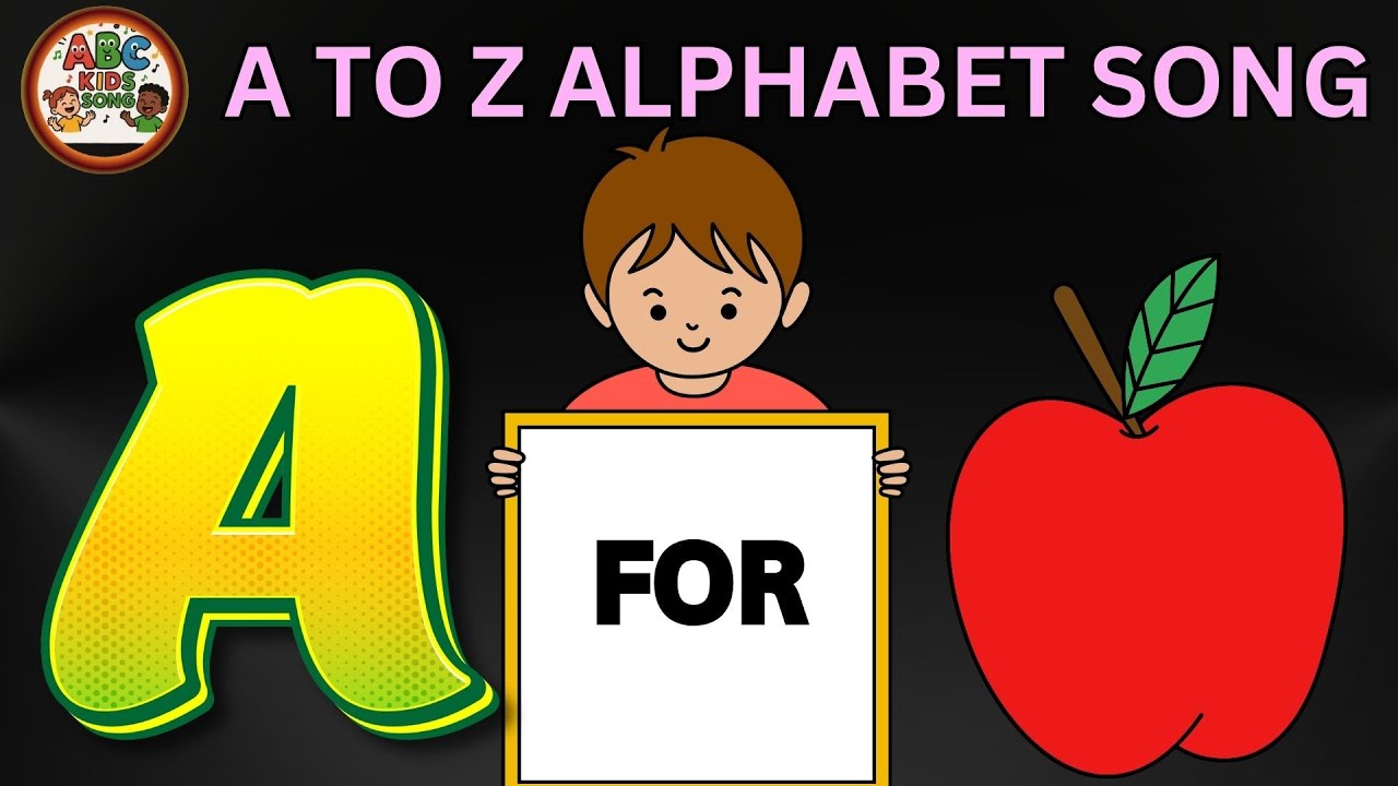 ABC Song for Kindergarten Kids | A to Z Alphabet | Nursery Rhymes Fun ...