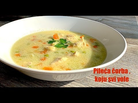 Pileca čorba,koju svi vole - Chicken Soup - CooKing Recepti