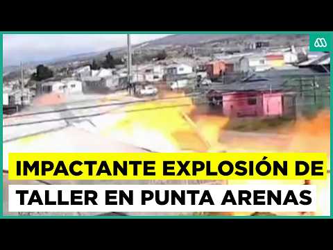 Explosión en taller mecánico de Punta Arenas deja daños materiales