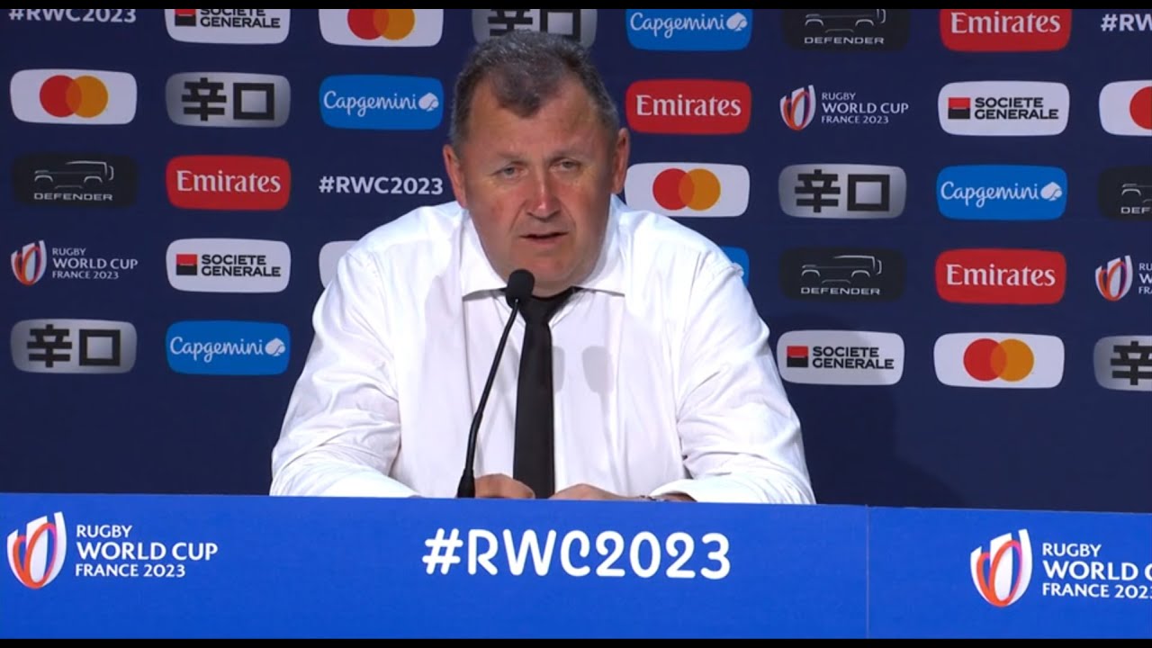 NEW ZEALAND POST-MATCH PRESS CONFERENCE Ian Foster and Savea react to first ever RWC pool defeat