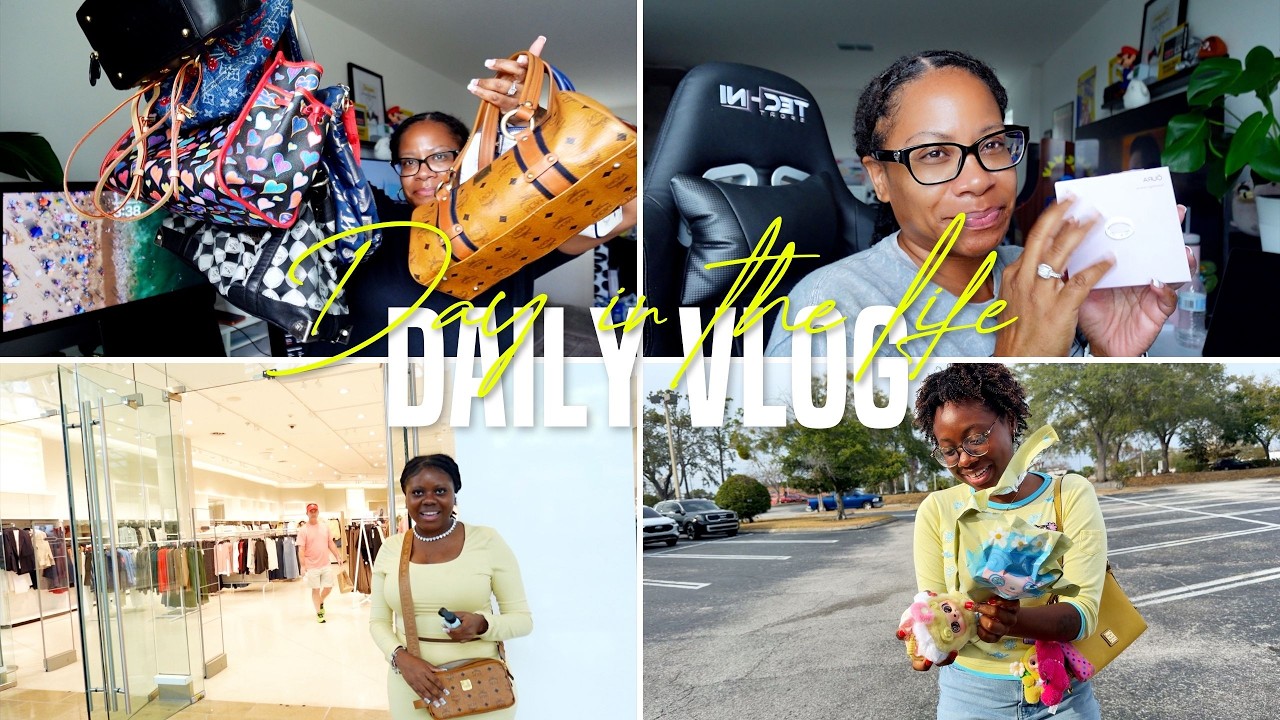 Bag Sale 👜 | Pink Oura Ring 💗 Mall Shopping, Bike Ride & Teso Store Run