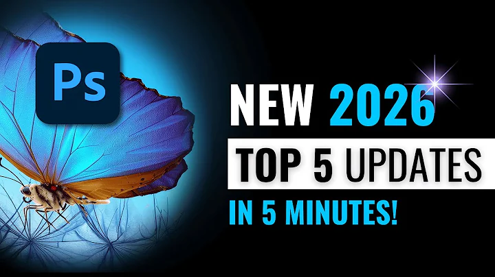 New! Photoshop 2026 | Top 5 Updates from Adobe MAX (in 5 Minutes)