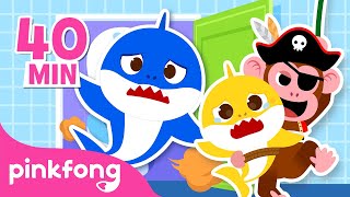 On joue au cachecache avec Bébé Requin ! | +Compilation | Contes | Pinkfong ! Chansons pour Enfants