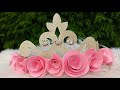 MOM you deserve a Crown | How to make a paper Crown / tiara | Mother's Day Gift ideas #mom #gift