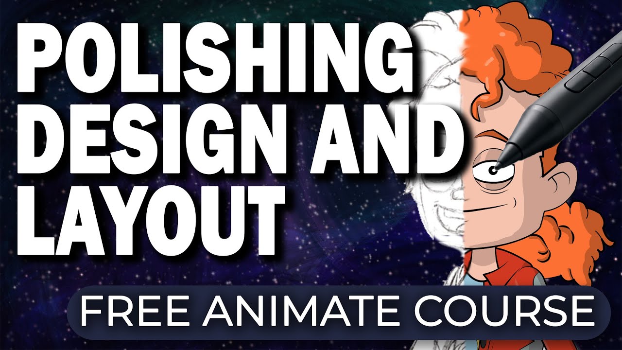 Завершение создания персонажа в Adobe Animate: организация слоев + доработка + рендеринг