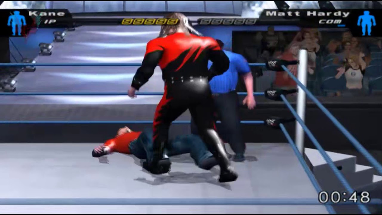WWE SD HCTP - Kane (Reverse Attire Mod) vs Matt Hardy (SD1 Attire Mod)