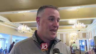 Interview Pat Fitzgerald Speaks After Departures Of Michigan State President, Athletic Director