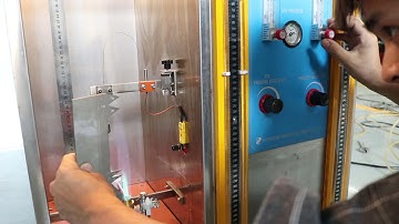 Flammability Testing Equipment For Vertical Flame Propagation For Single Insulated Cable