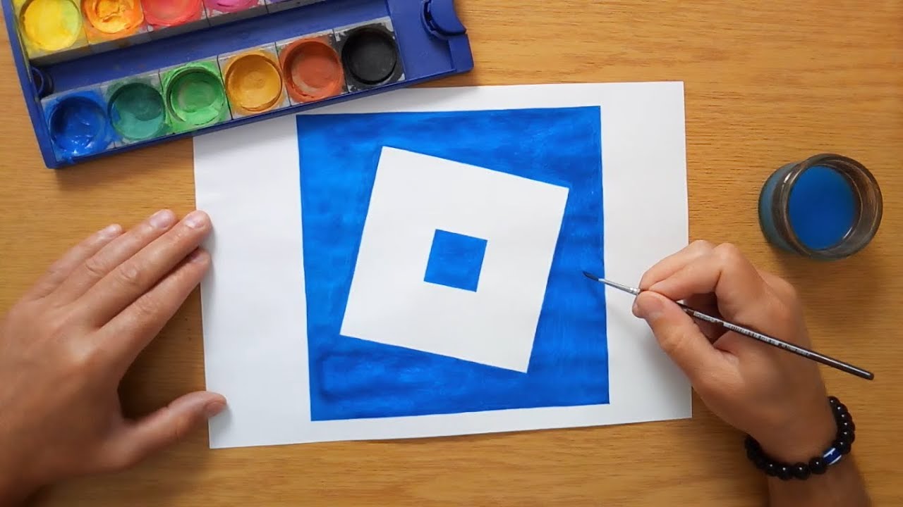 How to draw the NEW ROBLOX logo 2025