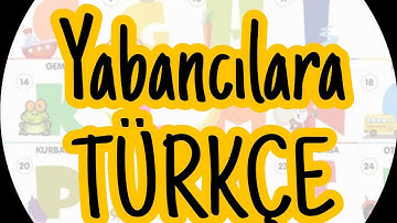 A-1 Seviye Yabancılara Türkçe Öğretimi- Meslekler #türkçe#ilkokuma #dil #okulöncesi #bebek