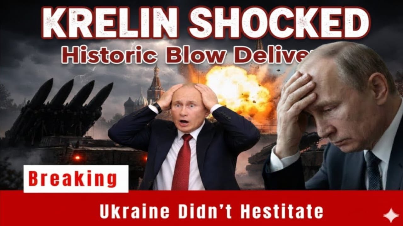 “America’s Shock Move Breaks Putin’s War Plan — Ukraine’s Counterstrike Freezes the Kremlin”