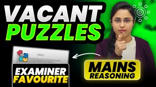 IBPS RRB PO MAINS REASONING | VACANT BASED PUZZLES & SA RRB PO MAINS 2024 | SMRITI SETHI