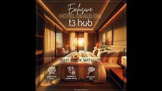 Get access to a wide spectrum of 𝐇𝐨𝐭𝐞𝐥𝐬 via 𝐓𝟑 𝐇𝐮𝐛. #t3 #toptraveltrip